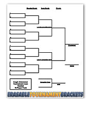 6-Team Round Robin Tournament Printable